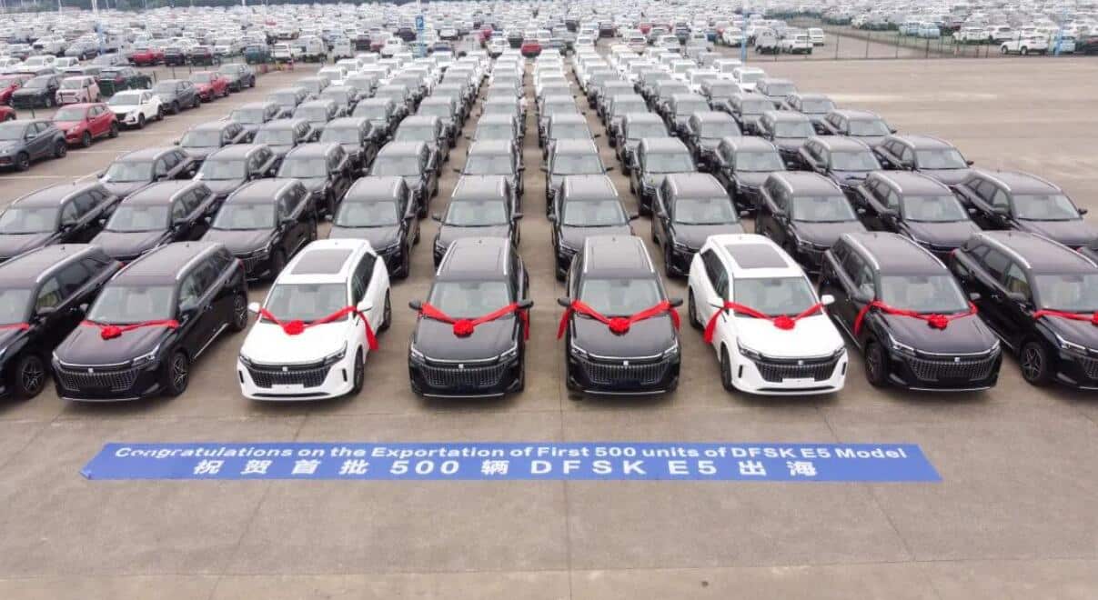 Seres' sub-brand Landian sends 1st 500 cars to overseas markets