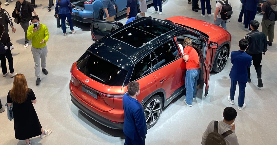 Nio ES7 and ET7 wait times get slightly longer