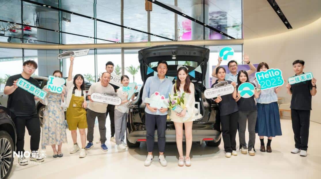 Nio starts delivery of ET5 Touring in China