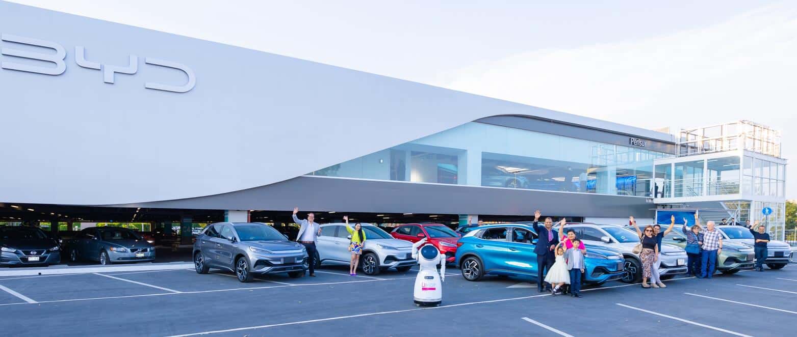 BYD delivers 1st 100 Yuan Plus EVs in Mexico