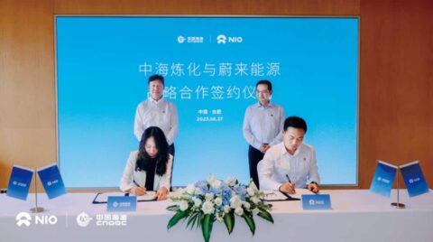 Nio partners with Chinese oil giant CNOOC on power-up network deployment