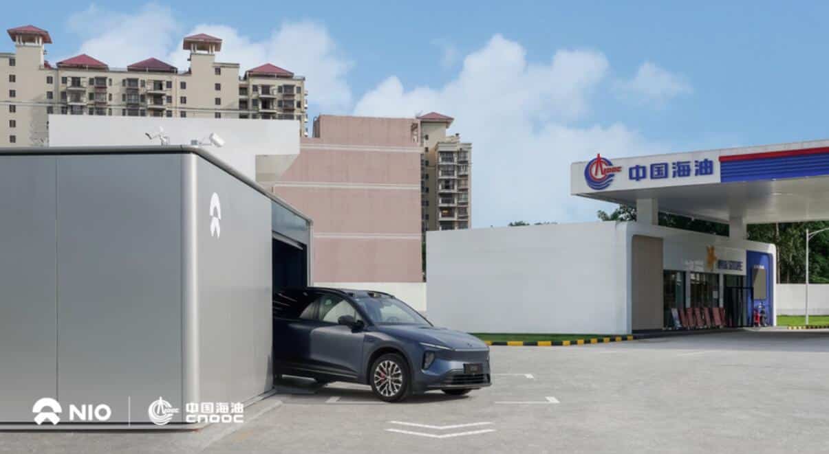 Nio partners with Chinese oil giant CNOOC on power-up network deployment