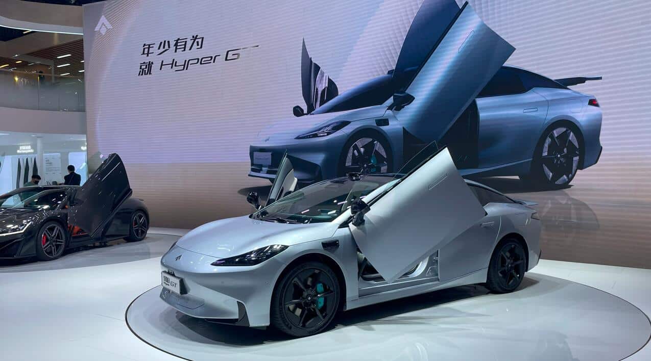 GAC Aion aims to sell 500,000 all-electric vehicles this year