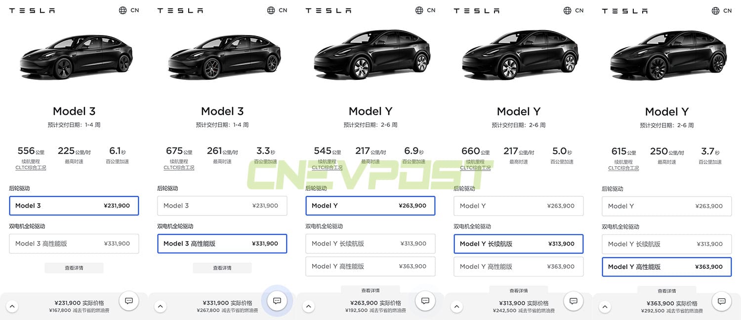 Tesla Model Y wait times get longer in China