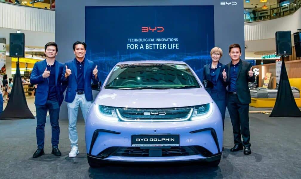 BYD launches Dolphin EV in Singapore
