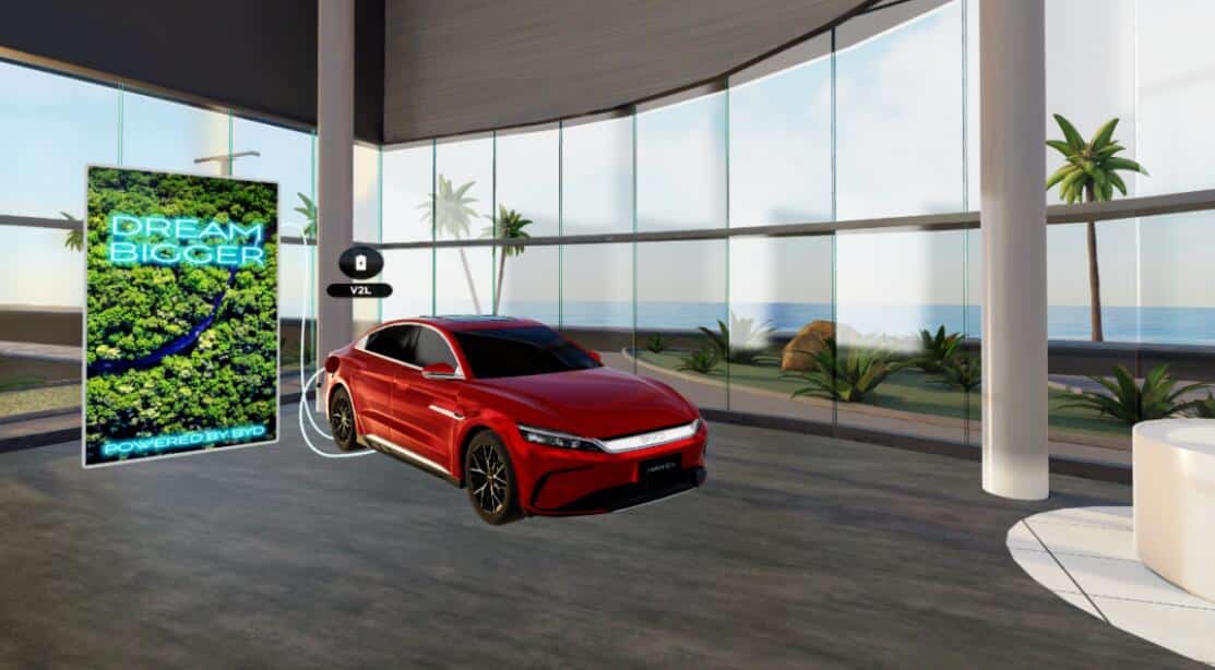 BYD teams up with MeetKai to build showroom for Americas in metaverse