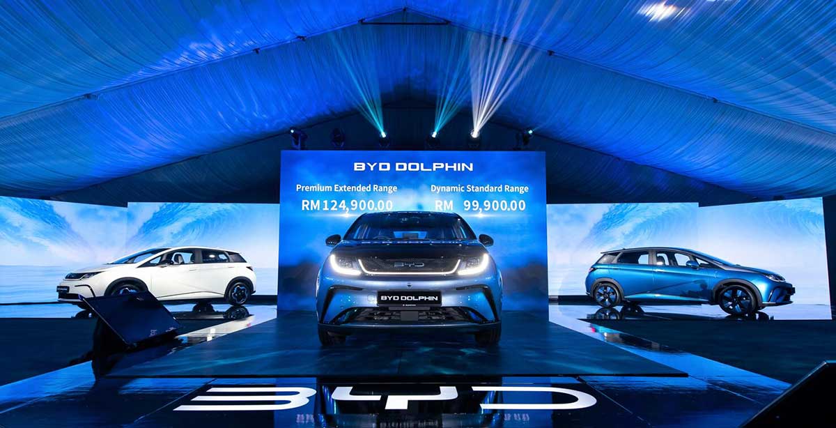 BYD launches compact EV Dolphin in Malaysia