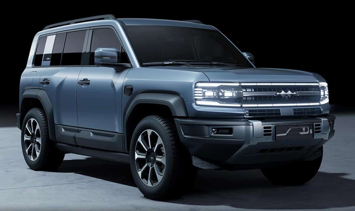 BYD's Fang Cheng Bao brand unveils official images of debut model Leopard 5