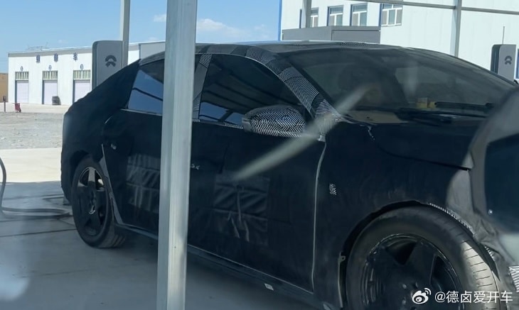 Spy shots reveal model allegedly under Nio sub-brand Alps