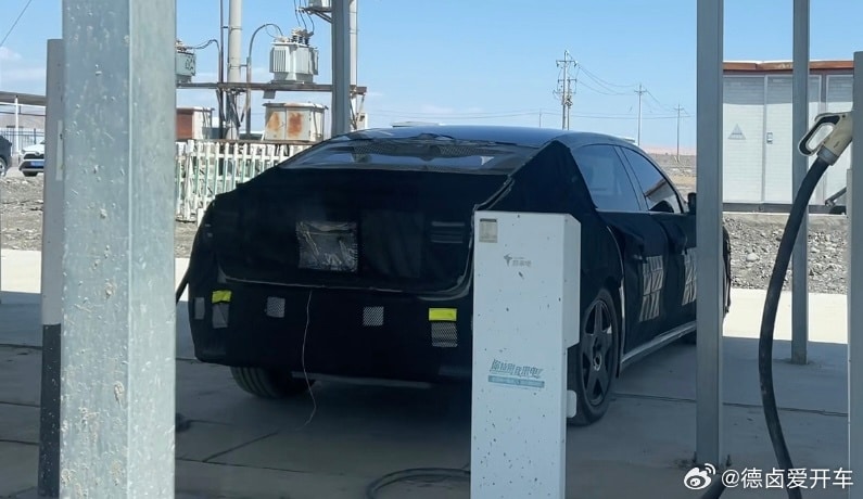 Spy shots reveal model allegedly under Nio sub-brand Alps