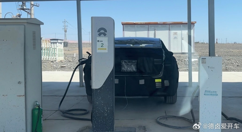 Spy shots reveal model allegedly under Nio sub-brand Alps