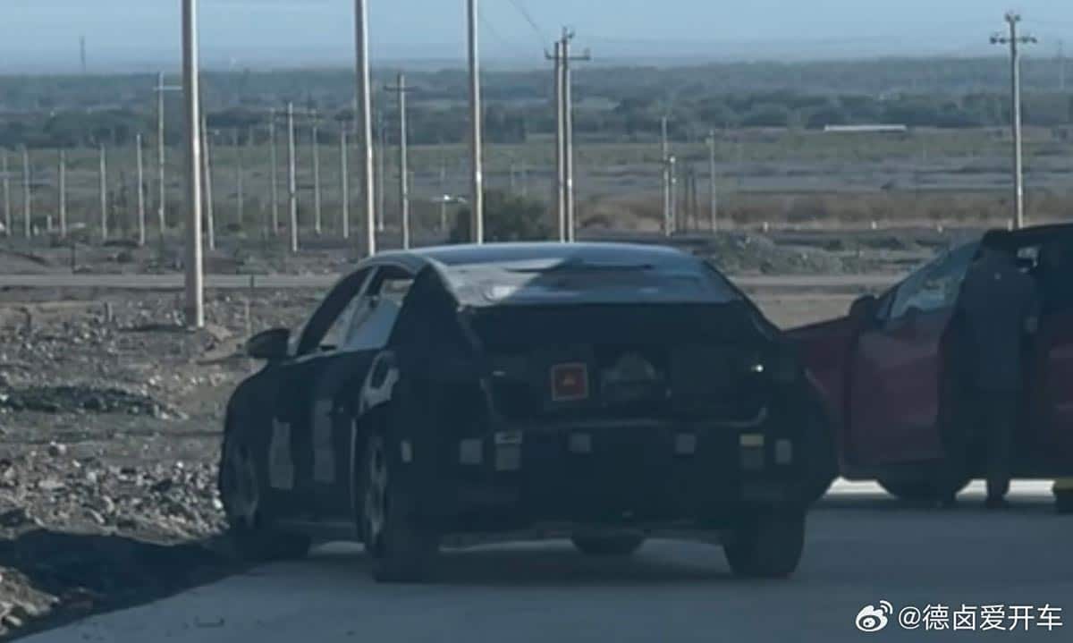 Spy shots reveal model allegedly under Nio sub-brand Alps