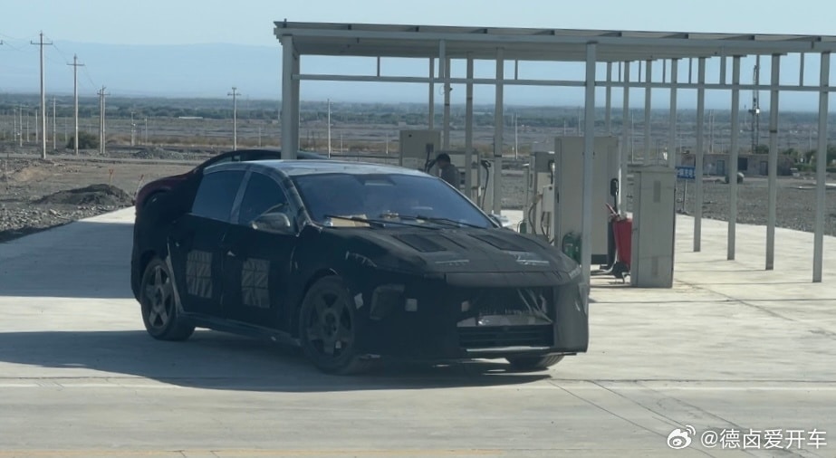 Spy shots reveal model allegedly under Nio sub-brand Alps