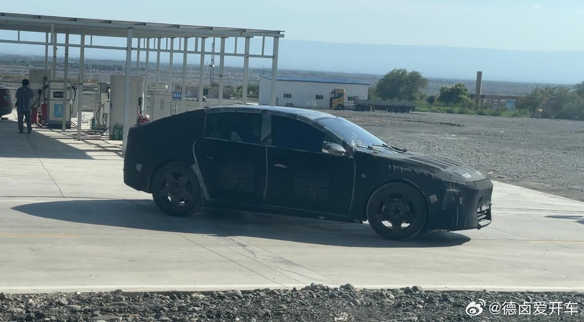 Spy shots reveal model allegedly under Nio sub-brand Alps