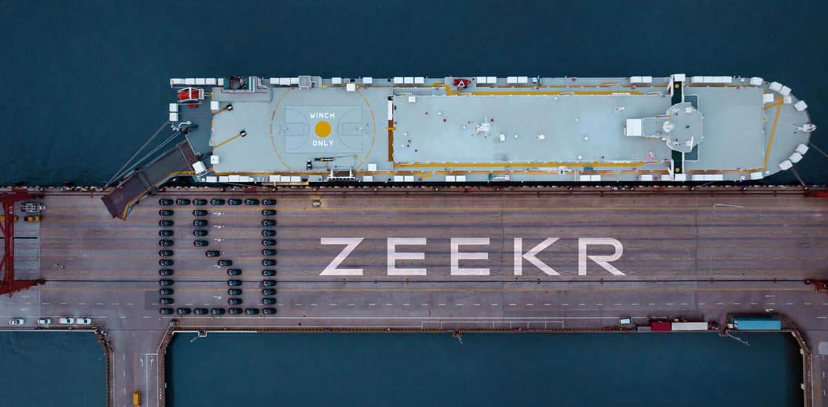 Zeekr sends 1st batch of Zeekr 001 EVs to Europe