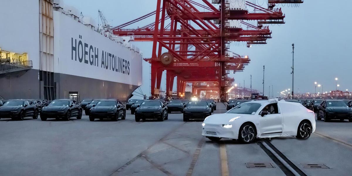 Zeekr sends 1st batch of Zeekr 001 EVs to Europe