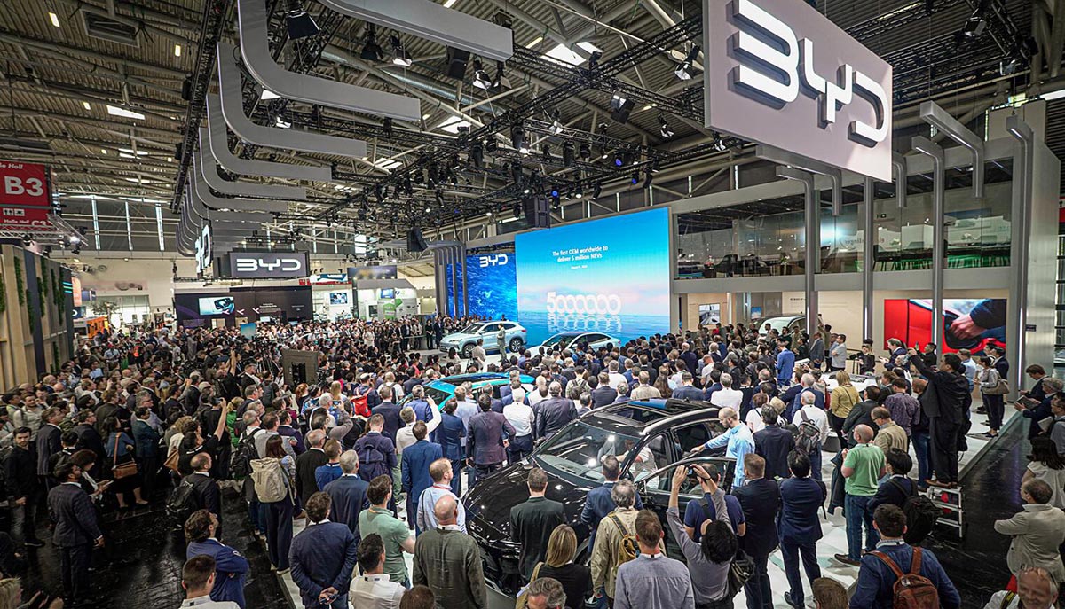 BYD presents 6 models at Munich auto show, Seal launched in Europe