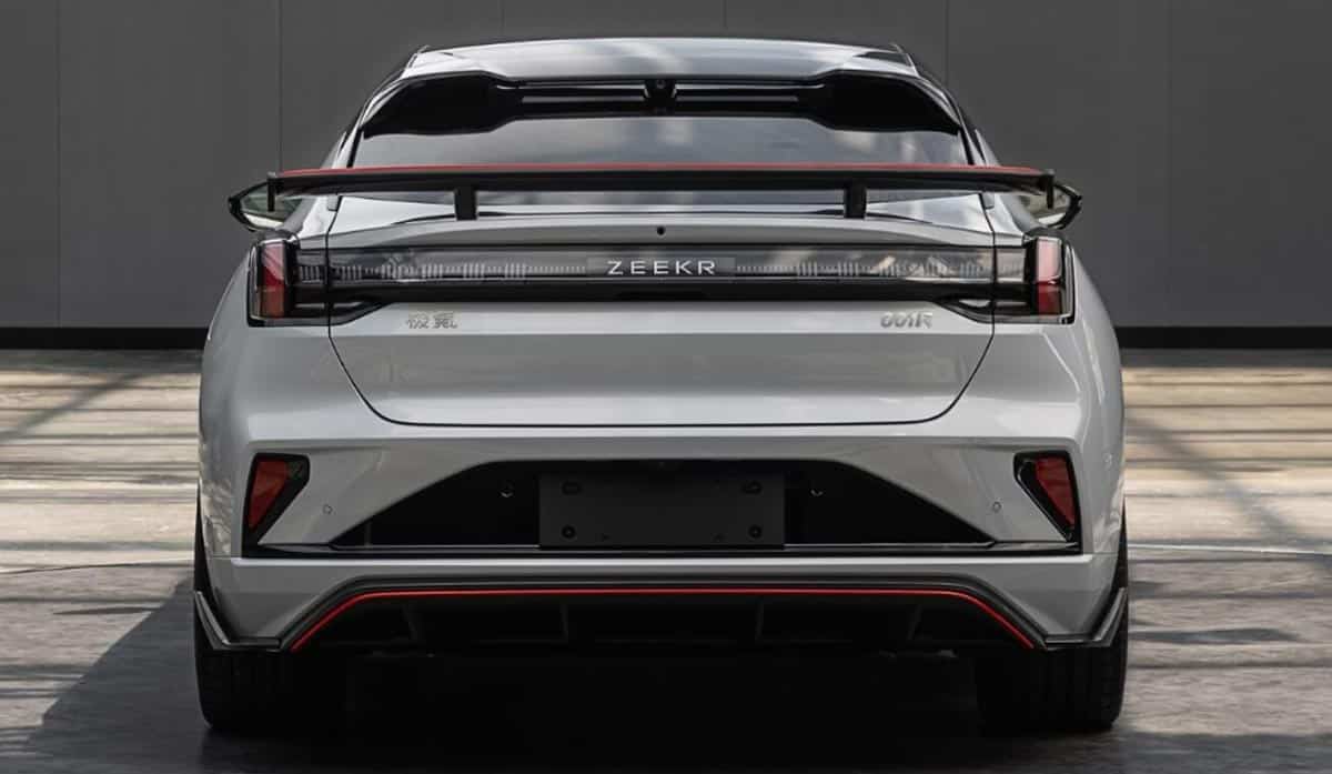 Regulatory filing: Key specs of Zeekr 001 FR electric supercar revealed