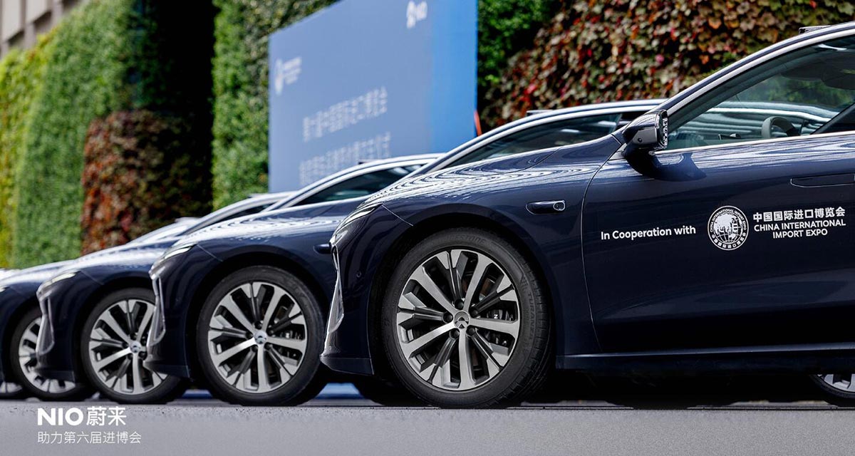 Nio ET7 becomes official car for China import expo to be held in Nov