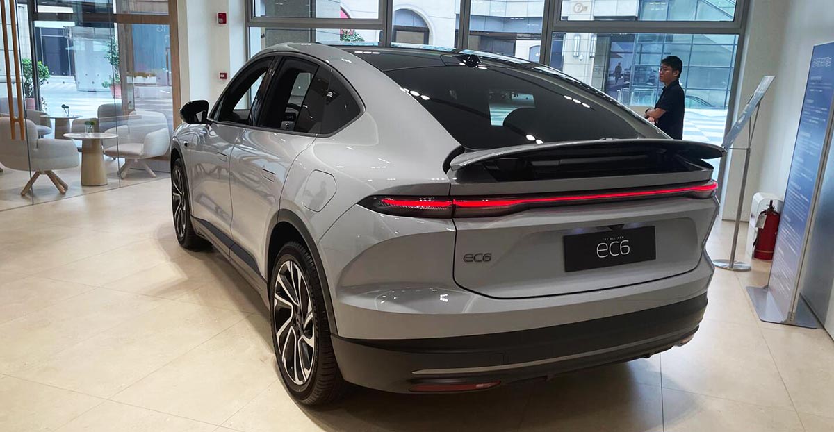 Nio's new EC6 has delivery wait time of 3-4 weeks