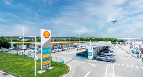 Shell opens its largest-ever charging station in Shenzhen, able to serve over 3,300 EVs per day