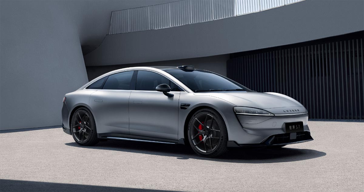 Luxeed S7 sedan jointly built by Huawei and Chery to be launched in Nov