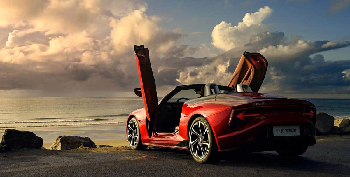 MG's electric roadster Cyberster opens for pre-order in China