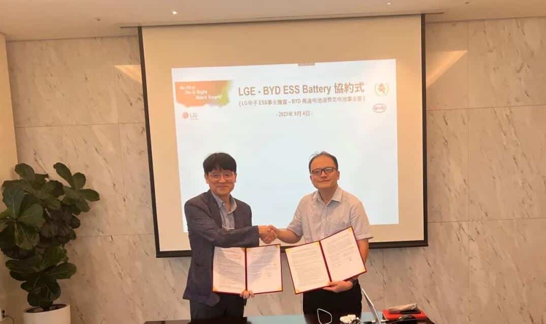BYD's battery unit FinDreams partners with LG to target US and European markets