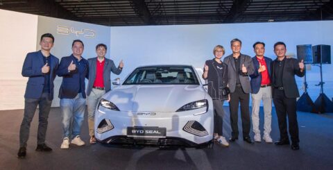 BYD launches Seal electric sedan in Singapore and Chile