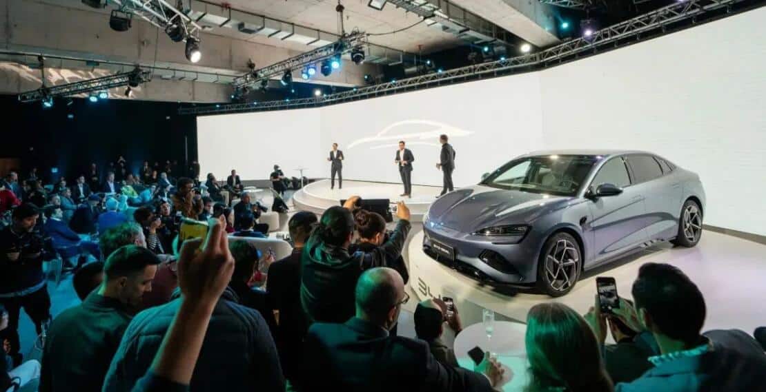 BYD launches Seal electric sedan in Singapore and Chile