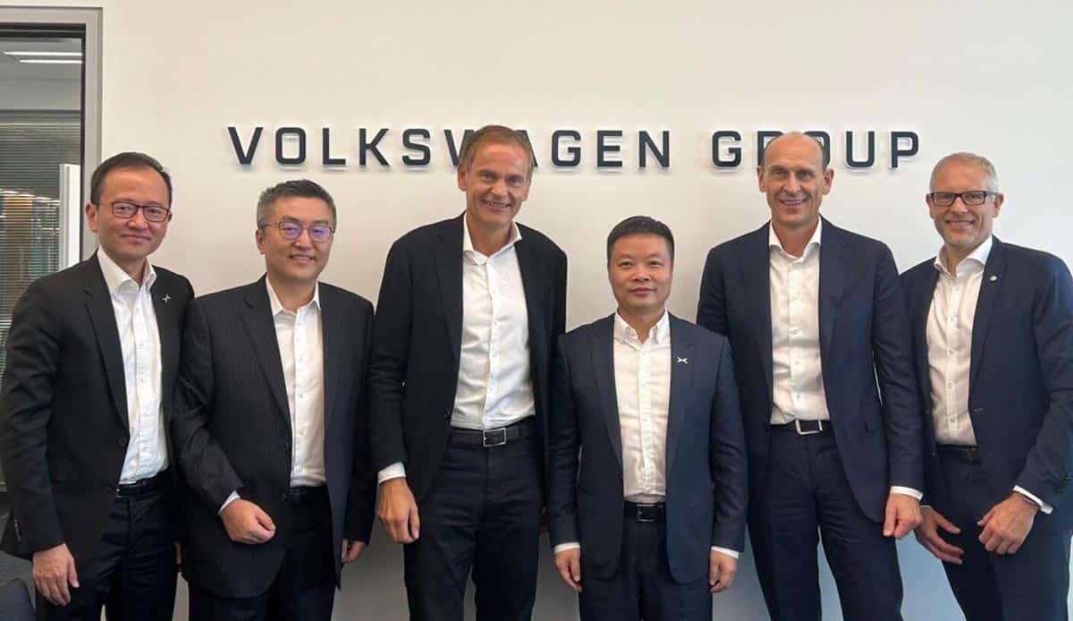 Xpeng CEO says joint models with VW moving at full speed