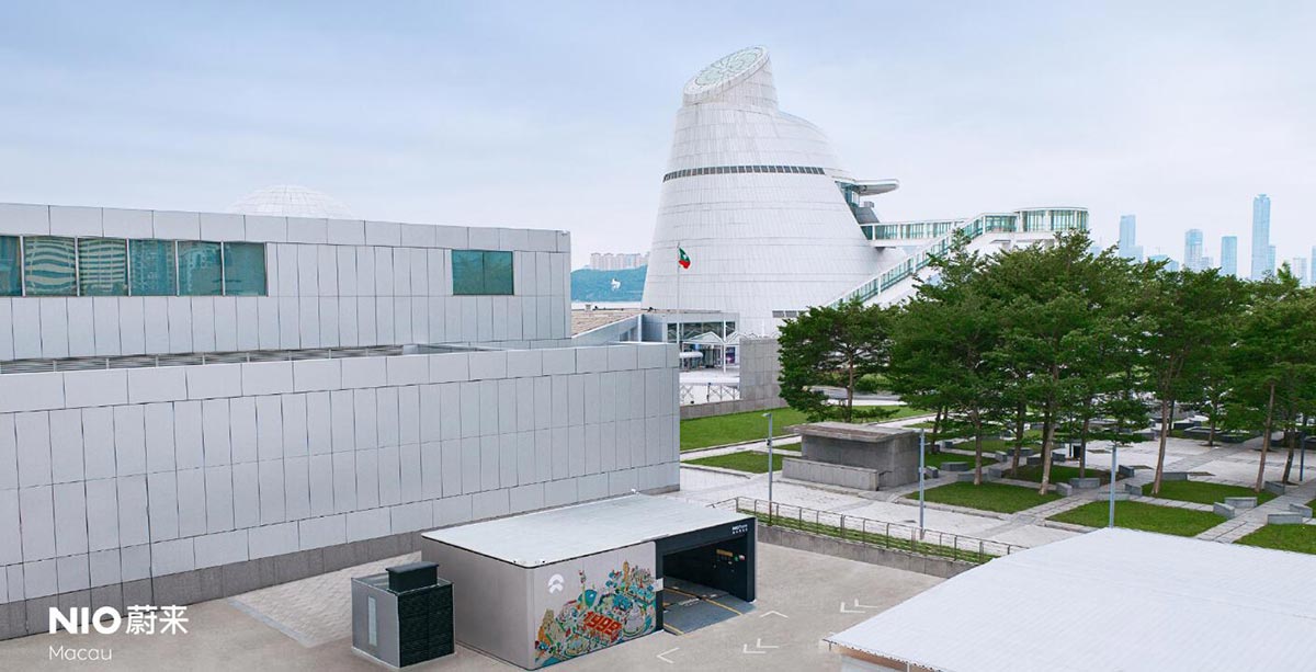 Nio's 2nd swap station in Macau goes live