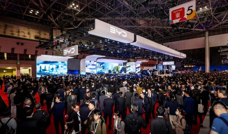 BYD showcases 5 models at Tokyo auto show, Yangwang U8 makes overseas debut