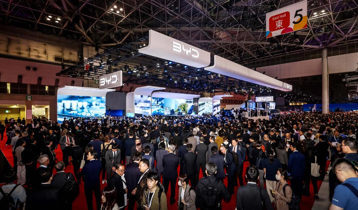 BYD showcases 5 models at Tokyo auto show, Yangwang U8 makes overseas debut