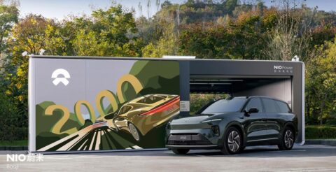 Nio reaches 2,000 swap stations in China