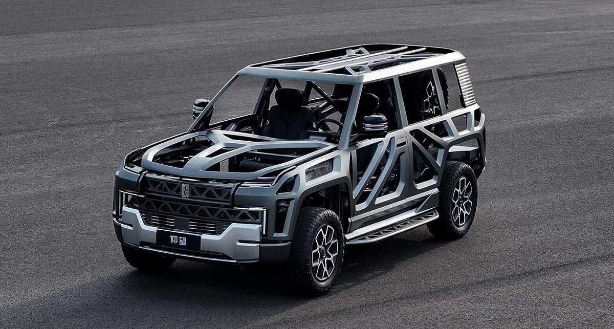 BYD Yangwang concept car showcases ability to provide extra safety backups