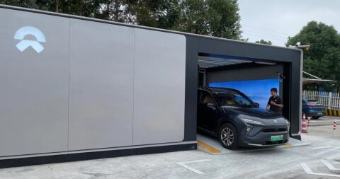 Nio to unveil 1st firm to use its battery swap network on Nov 21