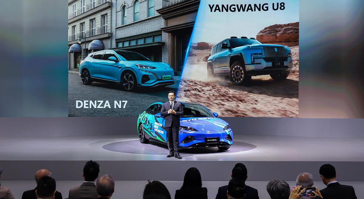 BYD secures 5,455 orders from Thailand auto show