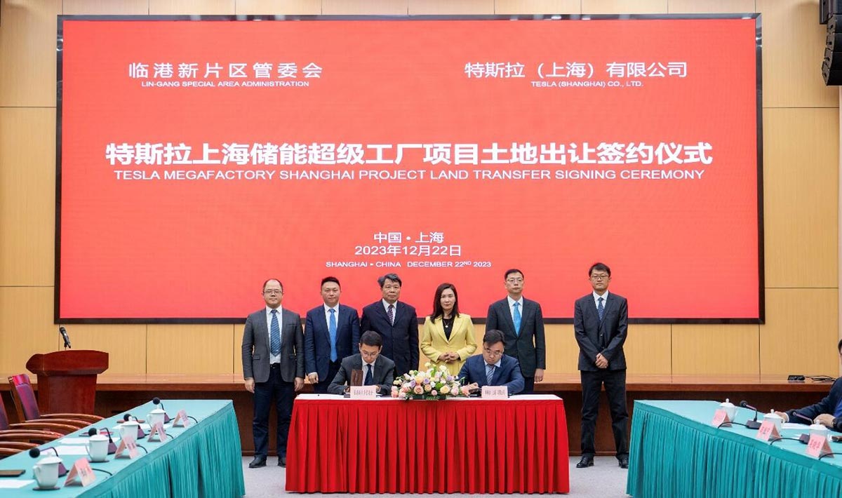 Tesla launches Megapack project in Shanghai