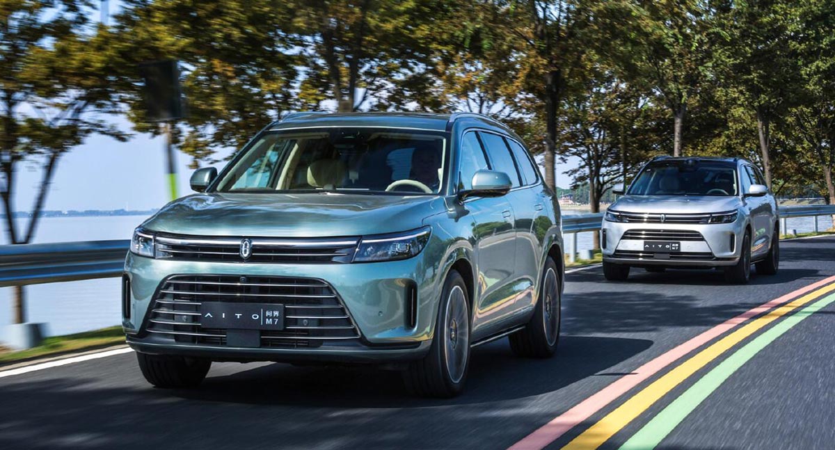 Huawei-backed Aito to refresh M7 SUV in Q2, report says