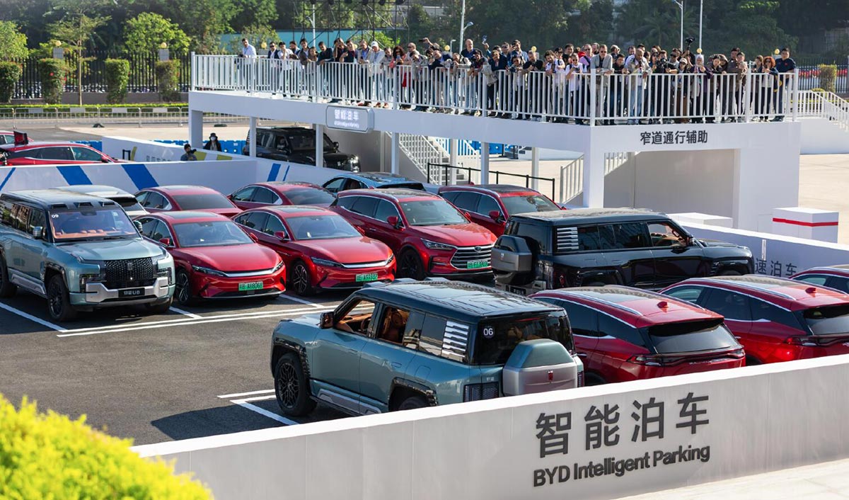 BYD unveils vehicle intelligence strategy, aims to invest over billion