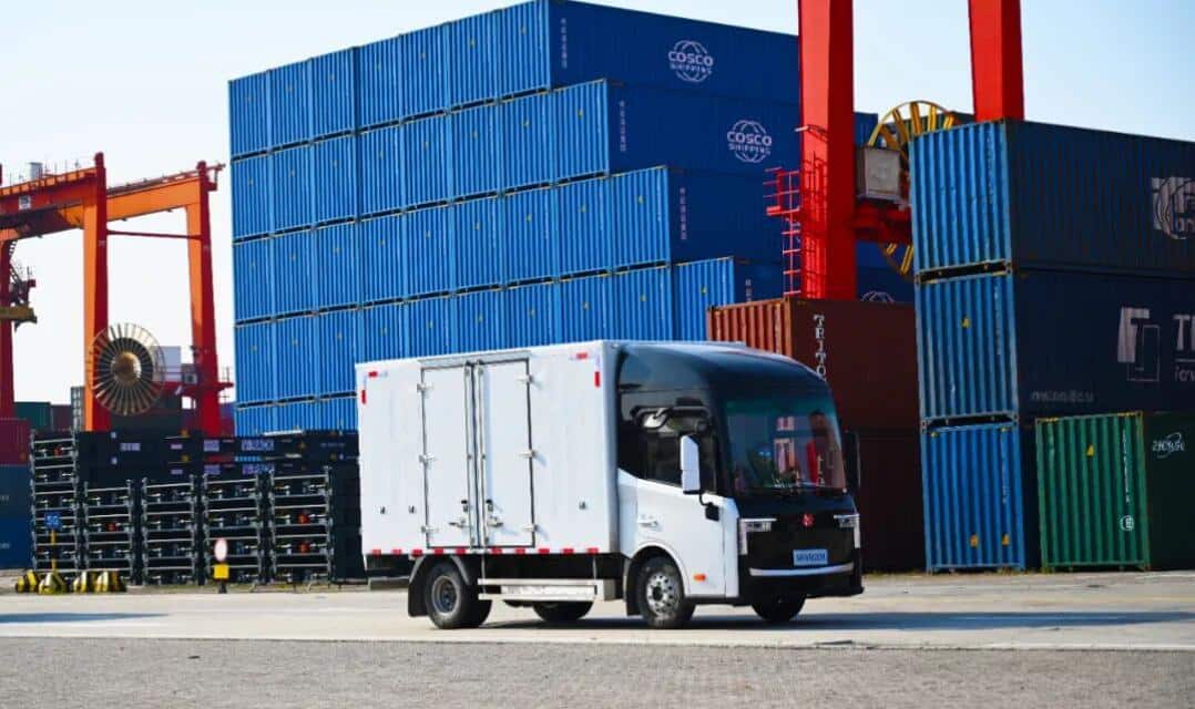 Chinese startup Newrizon begins exporting battery swap-enabled electric trucks to Middle East
