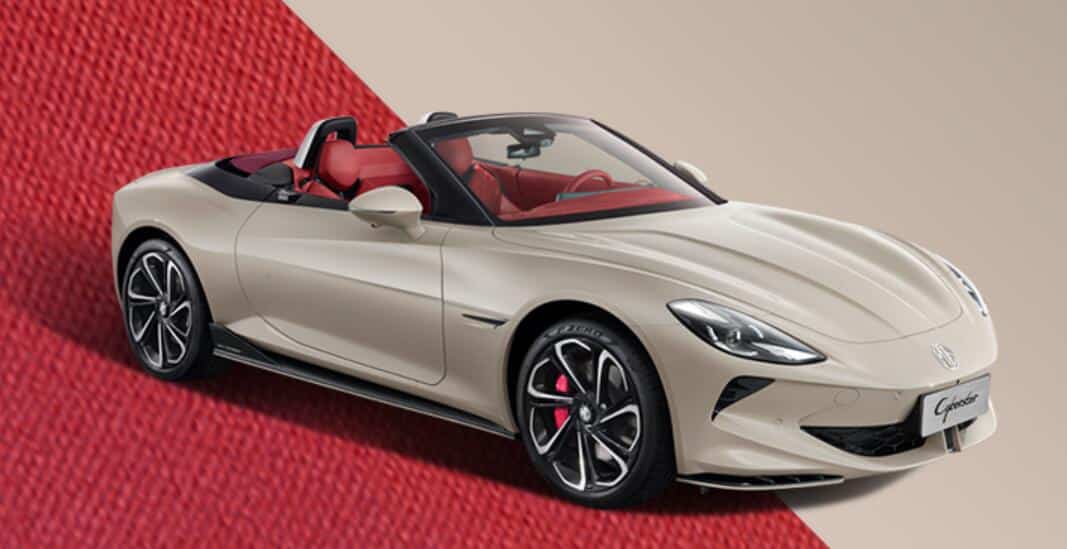 MG launches limited-edition new variant for electric roadster Cyberster in China
