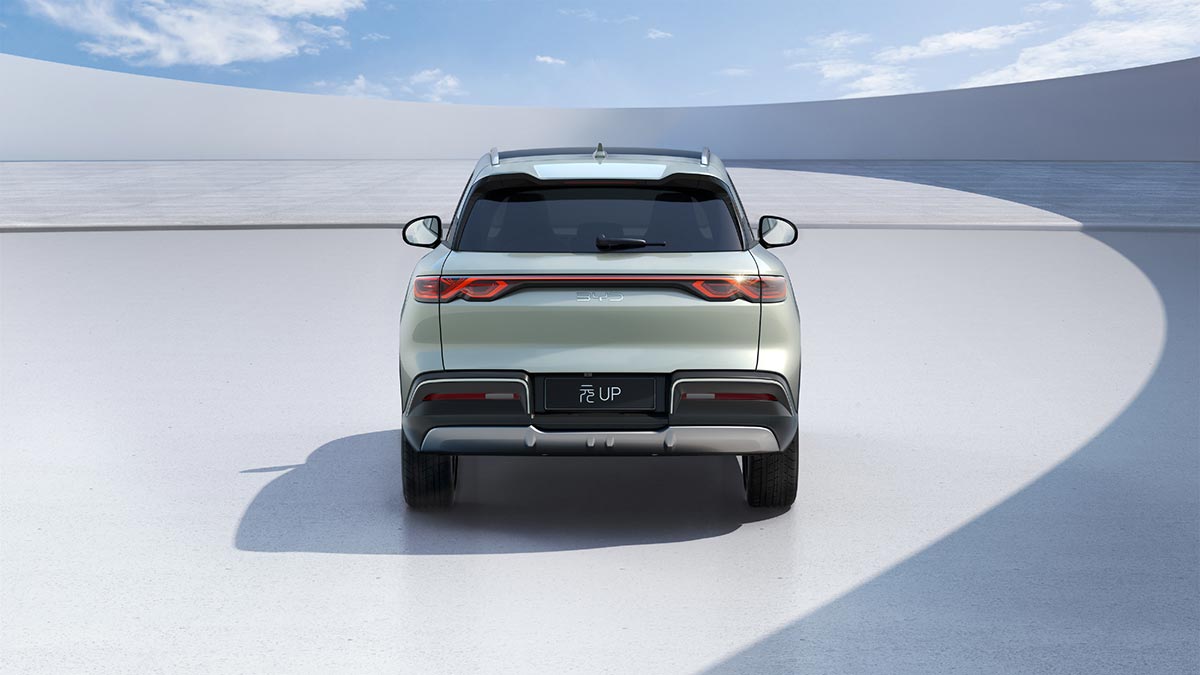 BYD releases official images of compact electric SUV Yuan Up