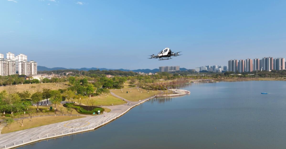 eVTOL maker EHang prices its EH216-S unmanned aerial vehicle at about 3,000 in China