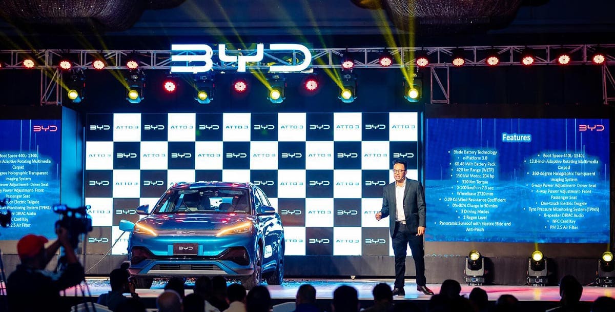 BYD launches electric sedan Seal in Nepal
