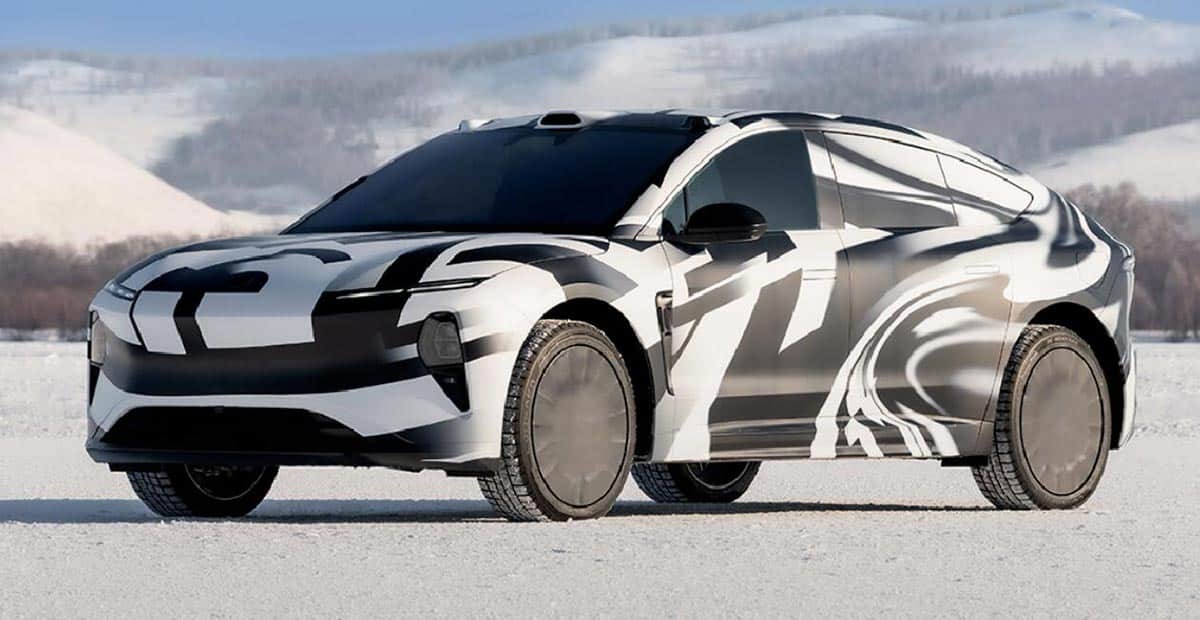 Nio showcases ET9's SkyRide chassis system's capabilities during winter test