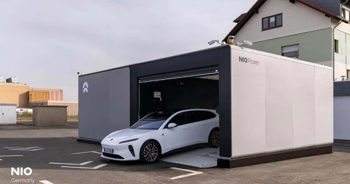 Nio's swap station in Denmark has begun offering frequency regulation service to power grid