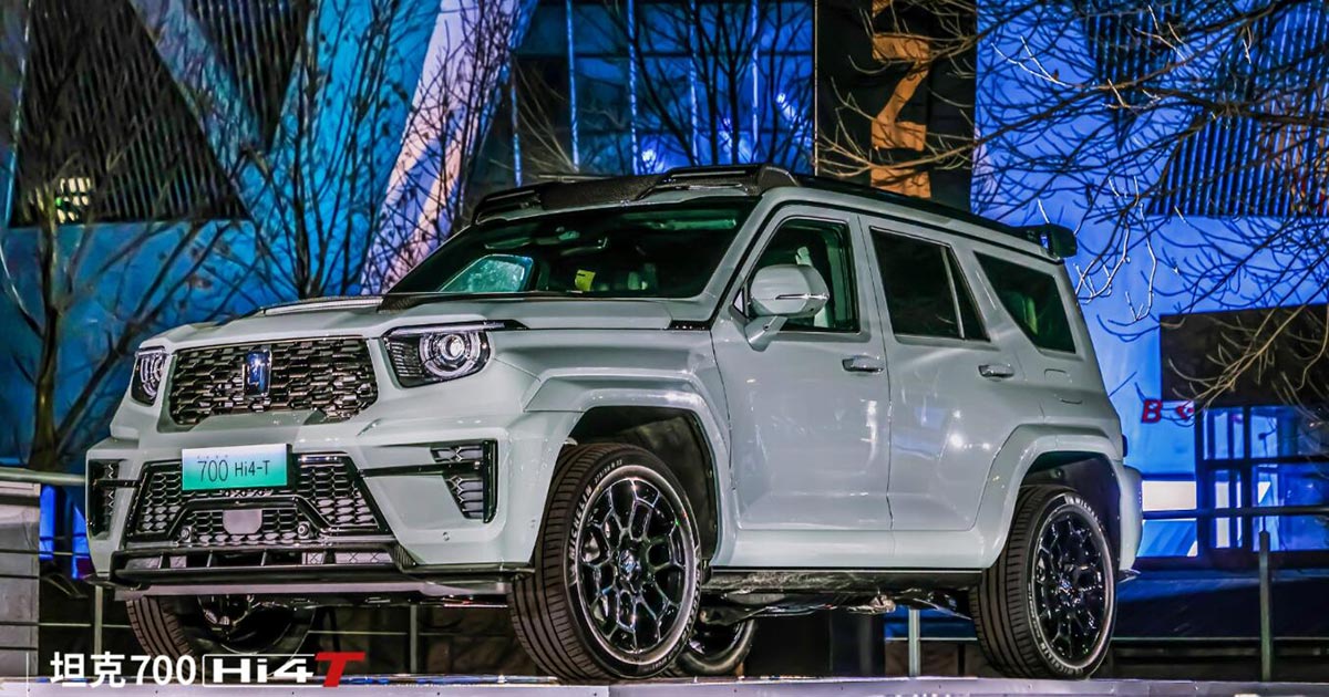 Great Wall's Tank brand launches Tank 700 Hi4-T off-road SUV