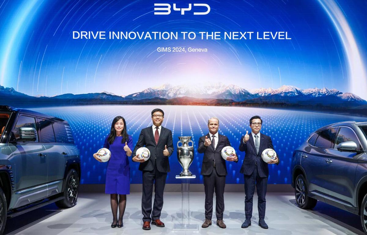 BYD showcases 8 models at Geneva auto show, Yangwang U8 makes European debut
